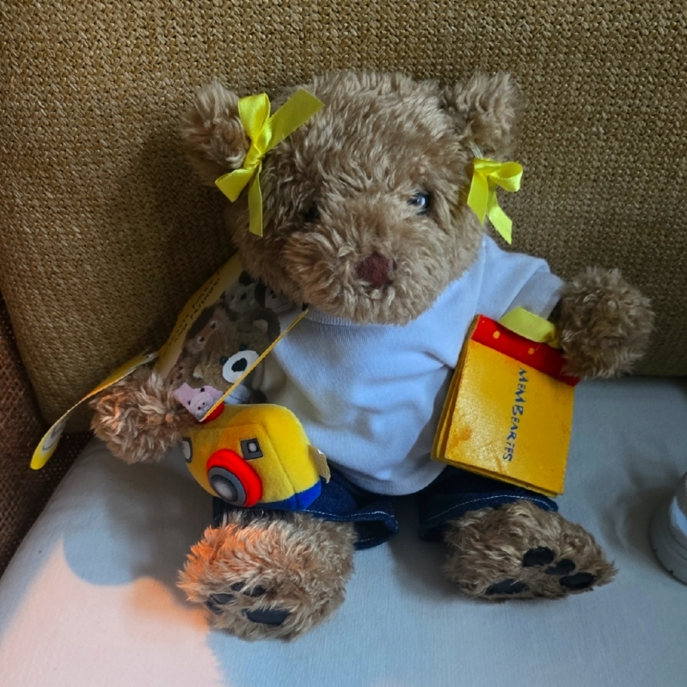 Plush Build A Bear With Scrapbook Accessories